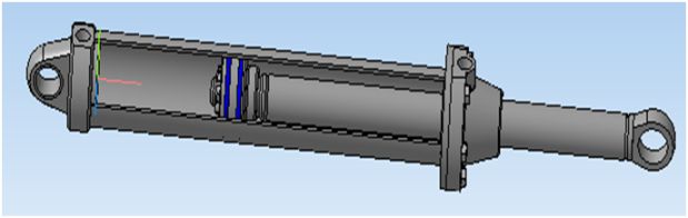 Результат 3D моделирования