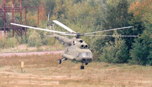 Транспортный боевой вертолет Ми-8: