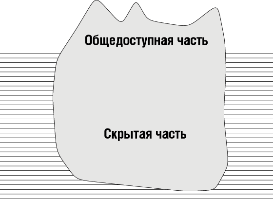 Модуль в условиях скрытия информации