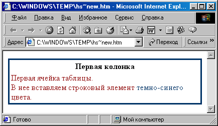 Частичное изменение цвета текста внутри блочного элемента