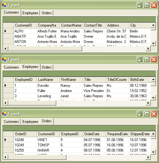  Готовое приложение SomeTable