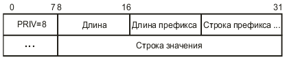 Формат элемента расширения PRIV