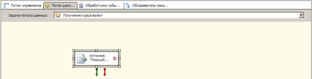  Добавленный элемент "Источник "Плоский файл""