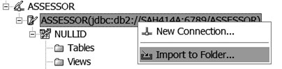 Импортирование нового соединения с базой данных в Workbench