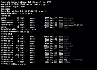 Текстовый режим в ОС Linux.