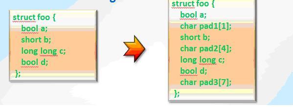 Data Structure Alignment