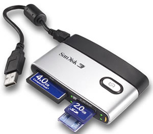 Мультиформатный кард-ридер для порта USB