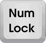 Клавиша Num Lock