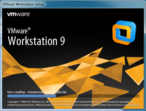 Логотип программы VMware Workstation 9