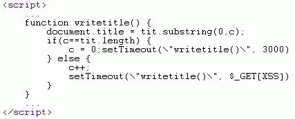 Уязвимый Javascript код