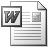 Значок файла Word, сохраненного в формате, совместимым с Word 1997-2003