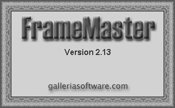 Программа FrameMaster (А – интерфейс, Б – логотип)