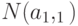 N(a_1,\gigma_1)