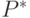 P^\ast