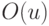 O(u)