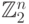 \bZ_2^n