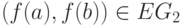 \left(f(a),f(b)\right)\in EG_{2}