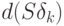 d(S\delta _{k})