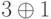 3 \oplus 1