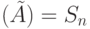\Init (\tilde A)= S_n
