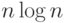 n\log
n