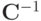 {\mathbf{C}}^{- 1}