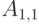 A_{1,1}