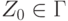 Z_0 \in \Gamma 