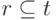 r\subseteq t