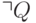 \urcorner Q