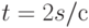 t = 2s/с