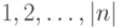 1,2,\ldots,|n|