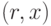 (r,x)