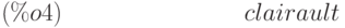 clairault\leqno{(\%o4) }