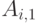 A_{i,1}