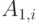 A_{1,i}