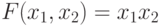 F(x_{1}, x_2) = x _{1}&x _{2}