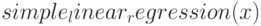 simple_linear_regression(x)