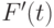 F'(t) 