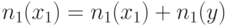 n_1(x_1)=n_1(x_1)+n_1(y)