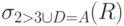 \sigma _{2>3\cup D=A}(R)