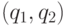  (q_1, q_2) 