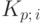 K_{p;\,i}